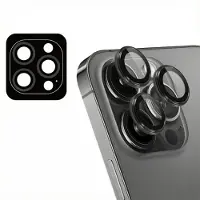 IMoshion ﻿Lot de 2 protections d'objectif de caméra Apple iPhone 13 Pro / 13 Pro Max - Noir