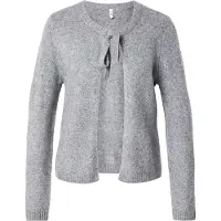 ONLY Cardigan 'ONLJessie' gris foncé / gris chiné
