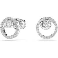 Swarovski Boucles d'oreilles 'Constella' argent / transparent