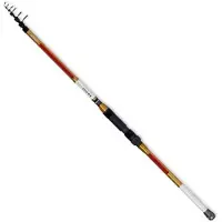 Renzo Valdieri Bassis Canne à pêche rouge, dorée 2,96 m / 5-30 g Rouge, dorée 2,96 m