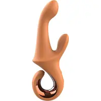 Dream Toys Glam G-Spot vibromasseur muni d’un stimulateur clitoridien 22.7 cm