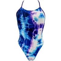 Turbo Sirene Cosmic Cascade Swimsuit Bleu S Femme
