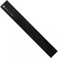 Knivesandtools Magnetic Knife Strip MKH104-40 Ash Black, barre à couteaux aimantée, 40 cm