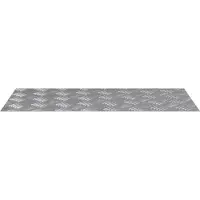 vidaXL Escalier Escalier à angle droit 4 pcs Argent 80 x 40 cm Aluminium