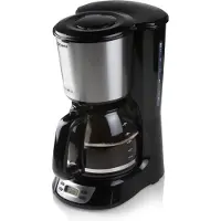 Domo (do708k) - Machine À Café Avec Verre 15 L 40 Min Noir