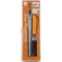 Pilot Set Lettering Pluma Parallel 2.4 Mm Noir