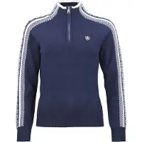 Mountain Peak Pull col roulé 1/2 zip femme Adomino