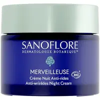 SANOFLORE Merveilleuse Crème Nuit Anti-Rides 50 ml Crème Pour La Peau