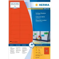 Herma etiquette universelle special, 45,7 x 21,2 mm, rouge noir