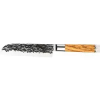 Forged Olive Couteau Santoku 18cm