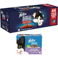 Felix Mégapack Tendres Effilés en gelée 132 x 85 g - sélection à la viande