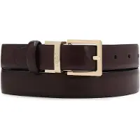 Kazar Ceinture brun foncé / noir