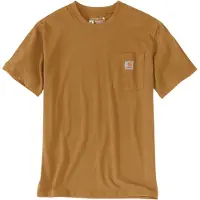 Carhartt Dearborn Relaxed Pocket Short Sleeve T-shirt Marron M Homme