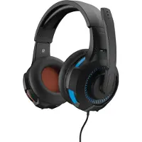 Hyperkin "SoundTac" Universal Gaming Headset (Blue Orange) (Filaire), Casque gaming, Orange, Bleu