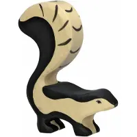 Holztiger Putois en bois