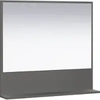 Ebuy24 CALICOSY - Miroir mural avec 1 tablette L80 cm - PUREBLISS