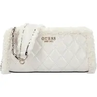GUESS Sac à bandoulière 'Christi' beige clair / or