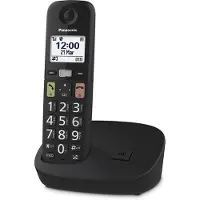 Panasonic Téléphone KX-TGU110EXB Téléphone DECT Noir