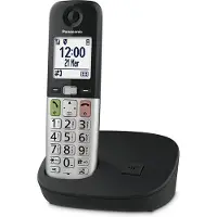 Panasonic KX-TGU410EXB téléphone Téléphone DECT Identification de l'appelant Noir, Argent
