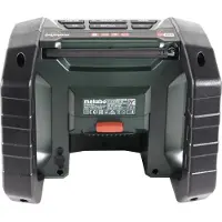Metabo R 12-18 DAB+ BT Radio de chantier sans fil 12-18 V DAB+ + 1x batterie 4,0 Ah + chargeur