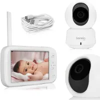 Lionelo Care Babyline 9.1 Moniteur vidéo numérique pour bébé 1 pcs