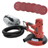 vidaXL Ponceuse pour cloison sèche avec fonction d'aspiration 710 W
