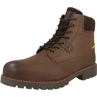 Camel active Bottines à lacets marron