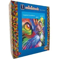 Ministeck Ministeck ART Colorfull Cat Minka - XXL Box 8600 stuks