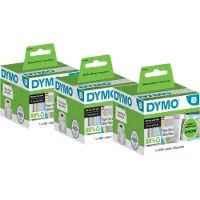 Dymo Étiquette Amovible 32 x 57 mm 1000 Pièces Lot de 3