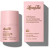 Loving Tan 2 HR Express sérum auto-bronzant visage teinte Dark 30 ml