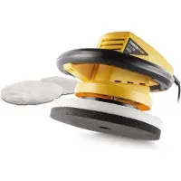 Powerplus 120w 240 Mm Electric Polisher 2 Pieces Doré One Size / EU Plug 220V