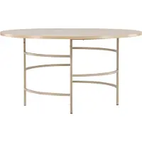 Venture Home Copenhagen table à manger Ø140cm whitewash.