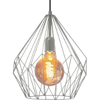 Eglo Lampe suspendue grise Carlton Ø 31cm - E27