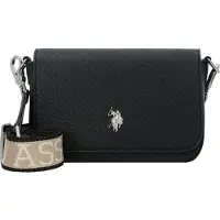 U.S. POLO ASSN. sac à épaule bandoulière Mansion Flap Crossbody Bag Black noir