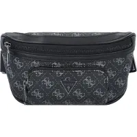 GUESS Crossbody Bum Bag Milano Dark Black : noir Assortiment de couleurs : noir