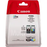 Canon Cartouche d'encre CL-561/PG-560 - couleur et noir + sac de retour (Cancl561/PG560B)