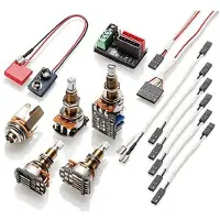 Emg 1 or 2 Pickup Solderless Conversion Kit Long Shaft