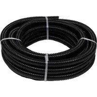 Ubbink tuyau spiralé 25 mm 10 m noir