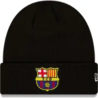 New era Core Cuff Fc Barcelona Beanie Noir