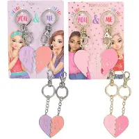 TOPModel Filles, Porte-clés, - Keyring Set Heart BFF (413558), Multicolore
