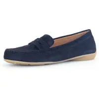 Gabor Chaussures pour femmes Chaussures basses Mocassins Bleu Loisirs, pointure : EUR 38 | UK 5