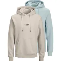 Jack & Jones Sweat-shirt 'JJESOHO' bleu clair / gris clair