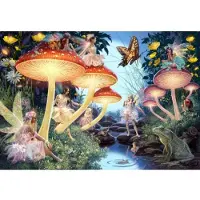 Grafika Puzzle Ruisseau de Champignons - 1000 pièces