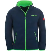 TROLLKIDS Oppdal Xt Jacket Vert,Bleu 122 cm Enfants