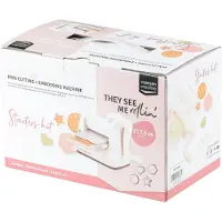 Vaessen creative Cut Easy Mini machine à découper et à gaufrer ivoire, Massicot, Blanc