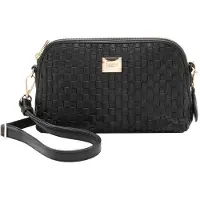 L.credi sac à épaule bandoulière Radka Crossbody Bag Black noir