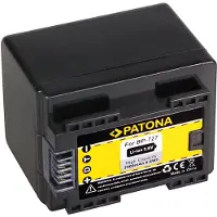 PATONA BP-727 (Batterie de l'appareil photo), Alimentation pour appareil photo, Noir