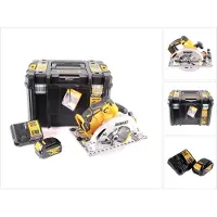 DeWalt DCS 572 M1 Scie circulaire portative sans fil 18V 184 x 16 mm + 1x batterie 4,0Ah + chargeur + T-STAK