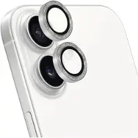 Mobiparts Camera Lens Protector Apple iPhone 16/16 Plus Silver