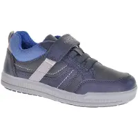 Geox Arzach Baskets en Bleu Synthétique 28